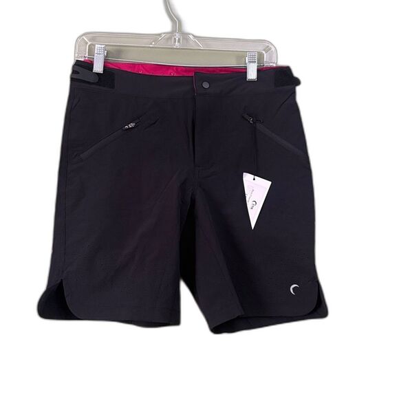 NWT Zyia Black Freeride Trail Mountain Bike Shorts Size M - Picture 2 of 5